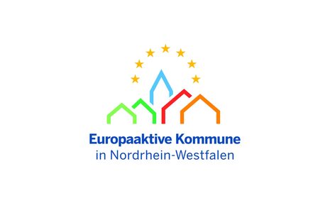 Logo Europaaktive Kommune in Nordrhein-Westfalen